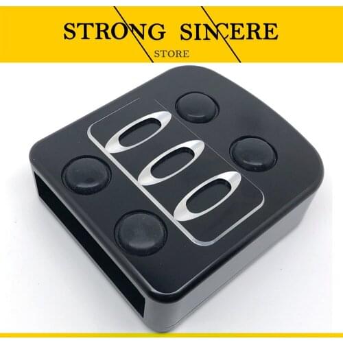 Motorcycle BlackBrake Pedal Pad Widen the panel For Harley Street 500 750 XG500 XG750 FXST Softail FXD Dyna Racing Equipment