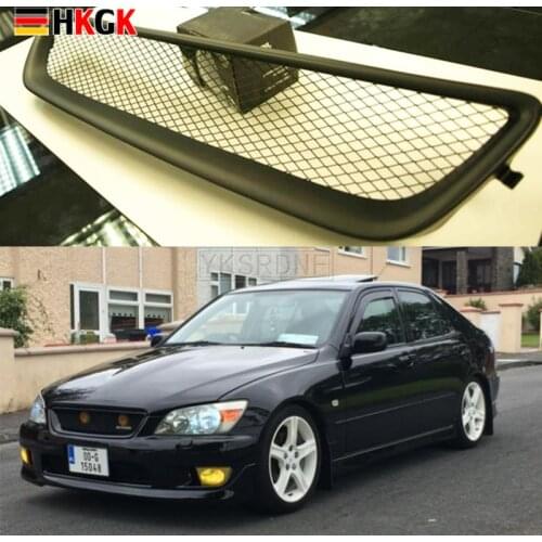 IS200 Matt Black FRP Front Grill Grille For Lexus IS200 1999-2004