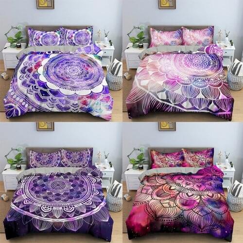 3D Printing Datura Duvet Cover Set For Home Textiles Kids Boy Comfortable Bedding Set Queen Bedclothes