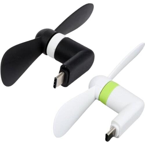 Mini typec Portable Low Voice For Mobile Phone Fan Radiator Cooling Fan Lightweight Carrying For Android Smartphones Cooling Fan