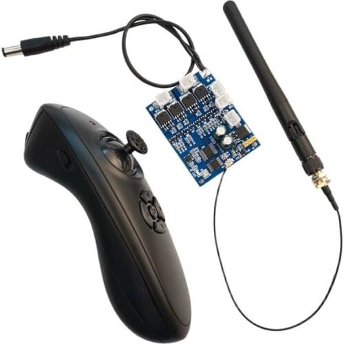 1set RC Bait Boat Transmitter Receiver Kit Cruise Control System Gyro Driving Straight Remote Controller for DIY Modified Parts