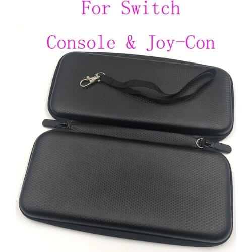 Luxurious Lingge Protective Travel Storage Bag Cover for Switch Hard Shell Carrying Case