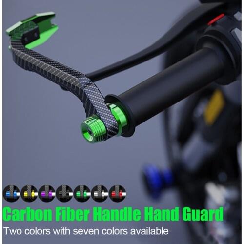 Motocycle Handlebar Handle Grips Bar Ends + Brake Clutch Levers Guard Protector Handfguard for Honda Dio Ktm Hayabusa Yamaha