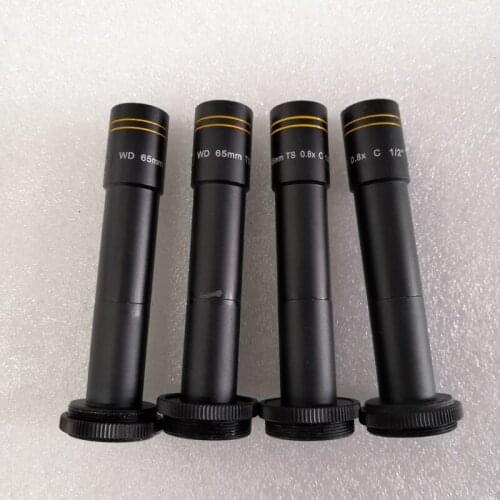 Used original WD 65mm TS 0.8X C 1/2" telecentric lens