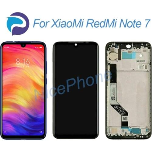 For Xiaomi Redmi Note 7 LCD Screen + Touch Digitizer Display 2340*1080 M1901F7G, M1901F7H, M1901F7I RedMi Note 7 LCD Screen