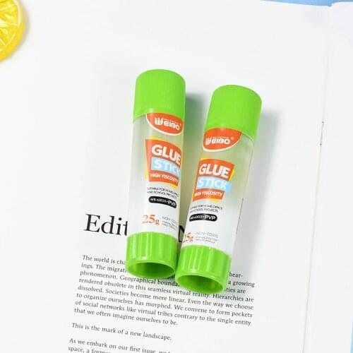 63025-2 Solid Glue Sticks 25g Adhesive Stick Solid Glue for School Home Use Glue School Glue