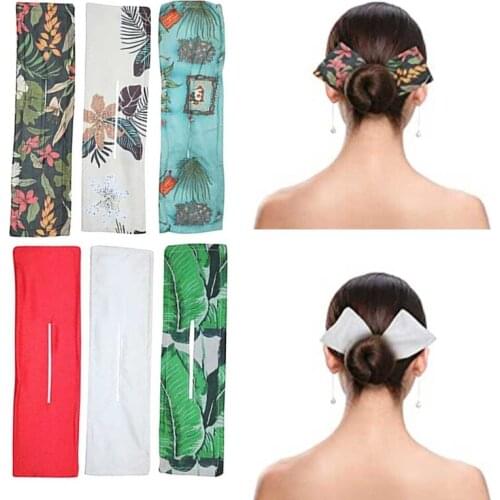 Hair Buns Circle Stylish Twist Ring Former Maker Clip Curler Fashion Women Girls DIY Hairstyle Headbands Tools