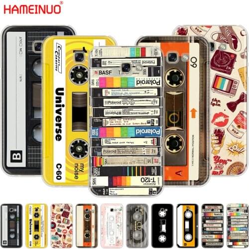 HAMEINUO RETRO CLASSIC CASSETTE Unique Design cell phone case cover for Samsung Galaxy A3 A310 A5 A510 A7 A8 A9 2016 2017 2018