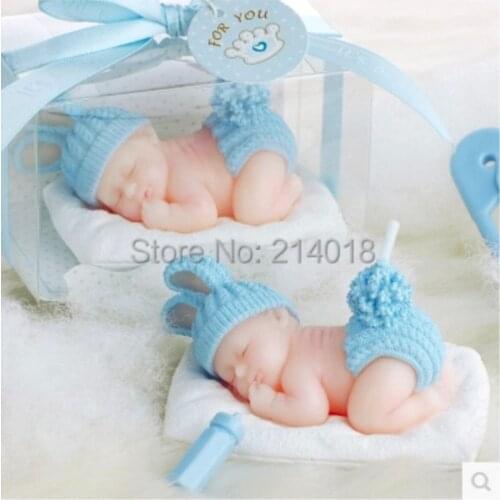 Birthday Party Decoration Kid Gift Event Supplies Scented Art Wedding Cake Decoration Baby Candle Moulds Silicone Rubber PRZY