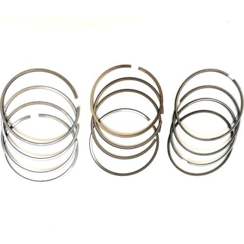 For ISUZU 4BD2 Piston Ring Set 8-97117-686-0 Ring size 3*2*4 For SBR FBR YBR Truck 4BD2 4BD2T Diesel Engine Parts