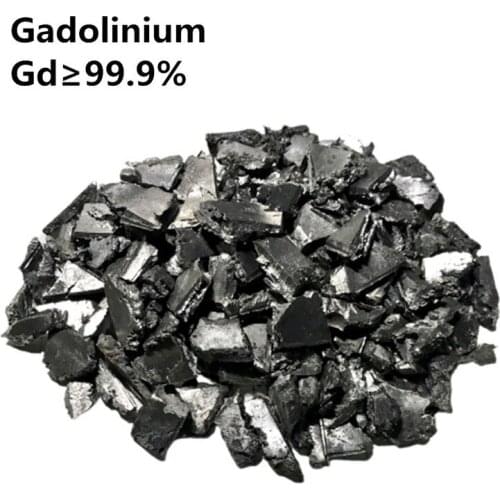 Gadolinium Metal 99.9% Pure 10 Gram for Element Collection