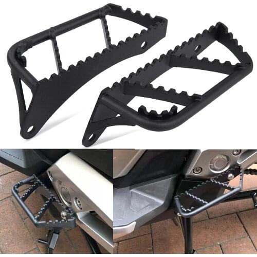 Motorcycle Accessories Steel Rear FootPegs Foot Pegs Footrests Pedals Passenger for 2017-2018 Honda X-Adv X ADV 750