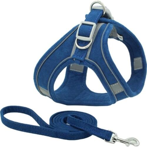Pet Chest Harness Adjustable Reflective Cat Collar Dog Training Leads Small Puppy Dogs Leads Chest Straps