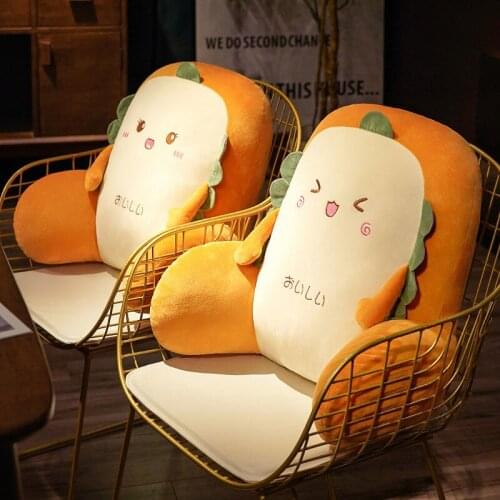 Waist cushion waist back office seat back cushion chair back pillow holding pillow waist pillow automobile sedentary artifact