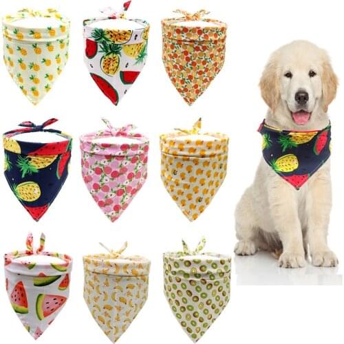 Dog Bandanas Large Pet Scarf Pet Bandana For Christmas Dog WashableBow ties Collar Cat Dog Scarf Large Dog Accessories
