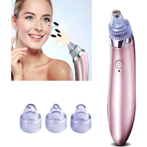 Professional Electric Blackhead Remover Vacuum Pore Cleaner Acne Extractor Tool Strong Suction USB Recharge Facial Cleaner
