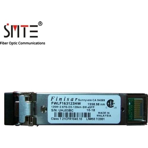 Finisar FWLF163123HW 1558.98nm 125M-2.67G-D3-120KM-SM-ESFP Fiber Optical Module