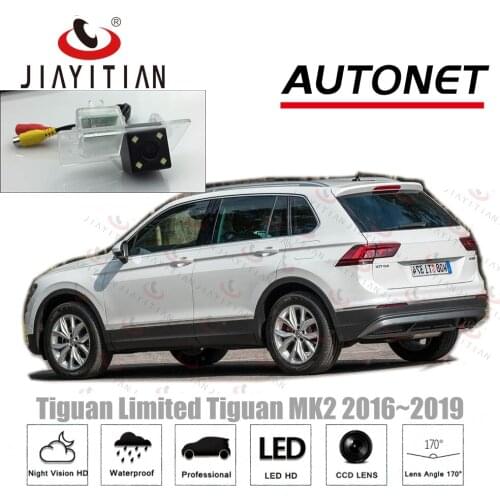 JiaYiTian Rear Camera for VW Tiguan Limited Tiguan MK2 2016 2017 2018 2019 CCD Night Vision Backup camera license plate camera