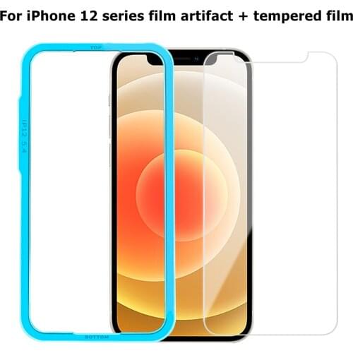 1-3PCS Glass Screen Protector for iphone 12 Pro Max Tempered Glass for iphone 12 pro with glass installation tool for iphone 12
