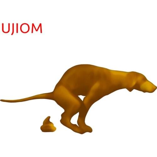 UJIOM Golden Drop off Sticker Wallsticker Bathroom Vinyl Wallpaper Washroom Wall Decor Home Toilet Decoration Art Decal for WC