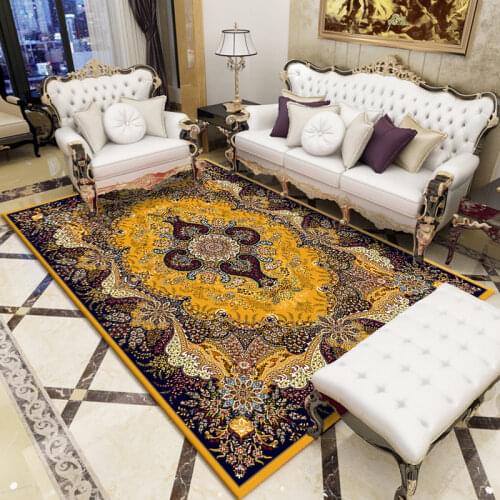 200x300CM Retro Living Room Carpet Cover Bedroom Decoration Large Carpet Study Room Sofa Cover Anti-slip Door Mat Carpet Cover