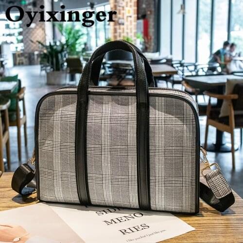 2021 New Fashion Waterproof Women Briefcase High Quality Leather Handbag Ladies Business Laptop Briefcase For 13" 14" Hp Huawei