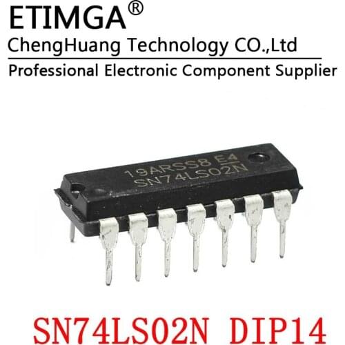 5PCS/LOT SN74LS02N 74LS02 DIP-14