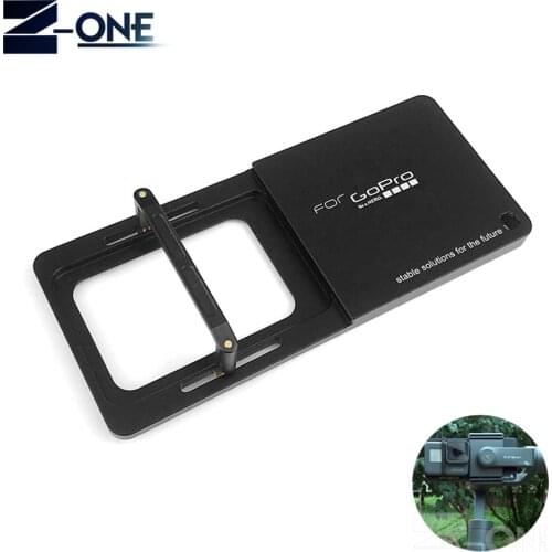 Switch Mount Plate Adapter For Gopro6 5 4 3 3+ xiaoyi For dji Osmo Mobile Zhiyun Z1 Smooth C R 2 II gimbal Camera Accessories