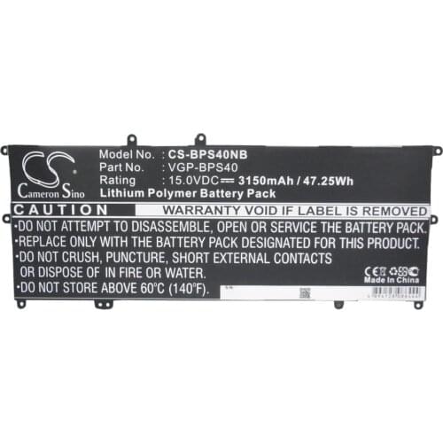 Cameron sino for SONY SVF14N16CW SVF14N26CW VAIO Fit 14A 15A VGP-BPS40 SVF15N18PW battery
