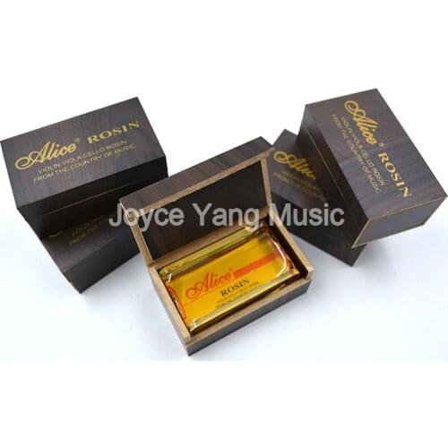 Alice A013C Violin Viola Cello Strings Advanced Rosin Orchestra High Quality Resin Black Peach Wood Box Free Shipping