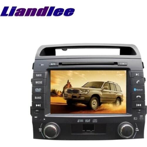 For Toyota Land Cruiser LC200 LiisLee Car Multimedia TV DVD GPS Audio Stereo Hi-Fi Radio Original Style Navigation NAV NAVI MAP