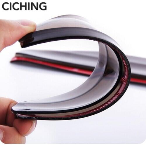 2 pcs Car Styling PVC Car Rear View Mirror Sticker Rain Eyebrow for renault logan lada priora camry skoda yeti ford focus