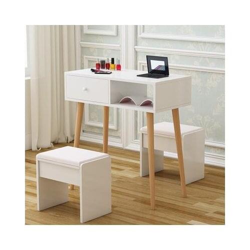 Manicure table and chair set, single double person, small and simple package, special price double deck chair and stool combinat