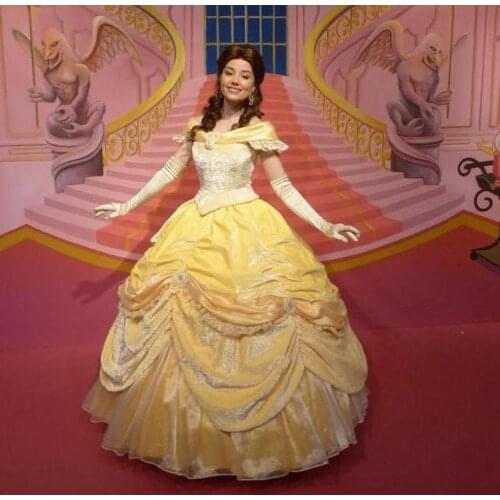 Sweet Gold Prom Dresses Elegant Off The Shoulder Ball Gowns Abendkleider Ruffles Princess Dress Tiered Evening Dresses