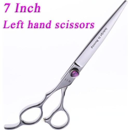 7 Inch Left Handed Scissors Professional Hairdressing Scissors Sets Pet Grooming Cutting Shears Barber High Quality