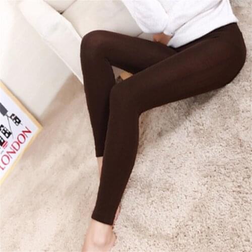 Casual Warm Faux Velvet Winter Leggins Women Leggings Knitted Thick Slim Super Elastic Women Pants