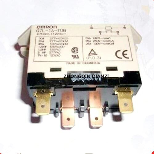 Power relay G7L-1A-TUB-12VDC G7L-1A-TUB-DC12V G7L-1A-TUB-12V