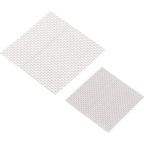 4X7B Aquarium Wire Mesh Pad Aquatic Moss Plants Stainless Steel Fish Tank Decoration