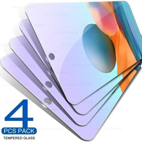 Redmy notes 10 pro glas full cover protective glasses for xiaomi redmi note 10 note10 pro screen protector amror safty film 4pcs
