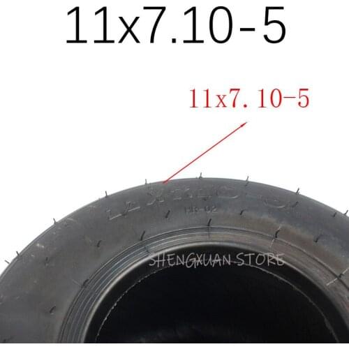 Good Quality Hot Sale 11x7.10-5 Tire for 168 Go Kart 5 Inch Tyre Rear Tires Fit for Drift Wheels