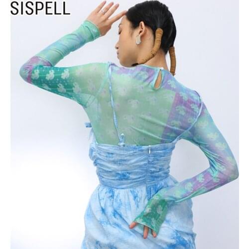 Женские футболки с принтом SISPELL China At AliExpress