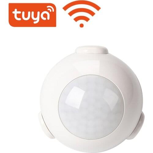 Smart Life Battery Powered WiFi Tuya PIR Motion Sensor Detector Home Alarm System work with IFTTT