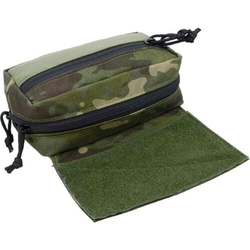 TMC Hunting Airsoft Drop Pouch Bag Multicam Tropic for MCR Tactical Vest SS Chest Rig Plate