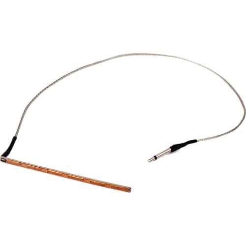 Tooyful 5Pc 2.5mm Plug Pickup Stick Saddle Piezo Bridge for 6-String Acoustic Guitar