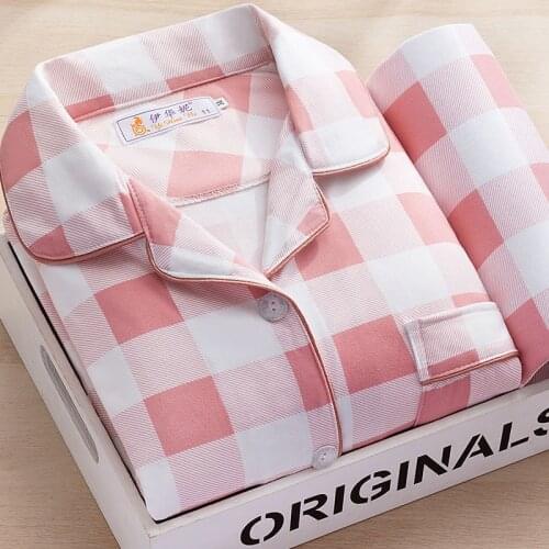 Sleep Tops Pijamas Mujer Invierno Sleepwear Home Clothes for Women Pyjamas Women Cotton Pajamas for Women Homewear Pigiama Donna