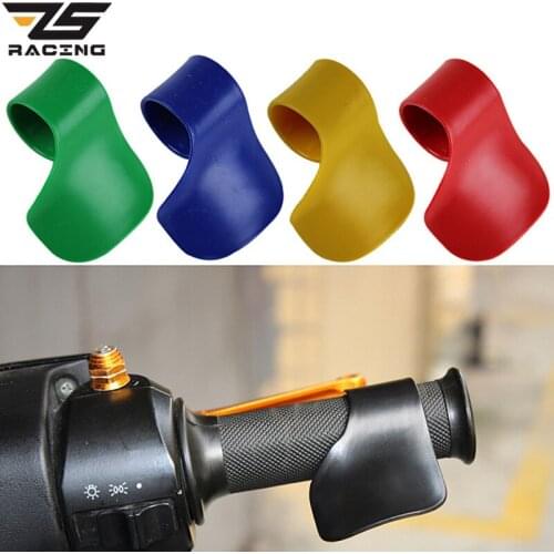 ZS Racing Universal Motorcycle E-Bike Grip Throttle Assist Wrist Cruise Control Cramp Rest for Kawasaki Yamaha Suzuki Honda