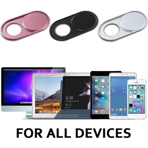 1/3/6 Pcs! Webcam Cover Phone Privacy Sticker Metal Material Universal Support iPad Cellphone Laptop Camera Protective Sticker