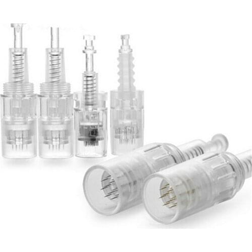 10PCS Electric Derma Pen Needles 9 12 36 42 pin MYM Cartridge For Auto Derma Pen Dr. Pen Needle screw Tip