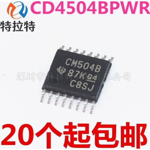 10PCS/lot CD4504BPWR TSSOP-16 CD4504BPW TSSOP16 CM504B TSSOP CD4504 SMD IC Chip New original