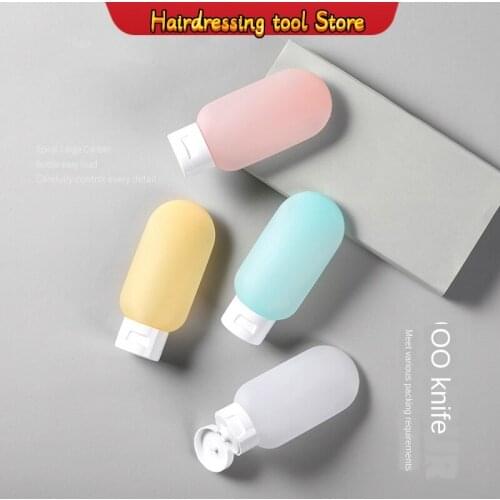 Buy 2 Get 9%Off 3pcs Injection Lotion Vacuum Bottle Skin Care Cosmetic Shampoo Shower Gel Packaging Bottle Travel SubBottle Set